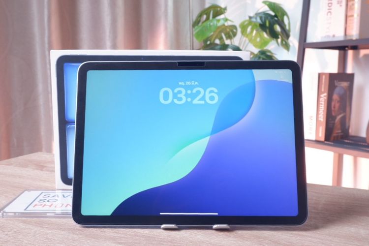 iPad Air 11-inch Wi-Fi 128GB M2 สี Blue  ราคาเพียง 14,900.- มีประกันร้าน 60 วัน รูปที่ 2