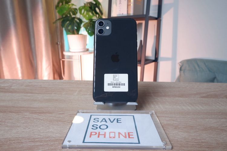 128 GB iPhone 11 128GB สี Black ราคาเพียง 5,900.- มีประกันร้าน 60วัน