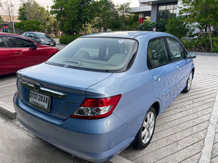 Honda City 2003 1.5 S i-DSi Sedan เบนซิน ไม่ติดแก๊ส เกียร์อัตโนมัติ ฟ้า รูปที่ 4
