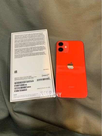IPhone 12 mini สีแดงมือสอง 256GB รูปที่ 2
