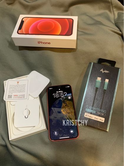 IPhone 12 mini สีแดงมือสอง 256GB รูปที่ 7