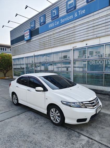 Honda City 2013 1.5 V i-VTEC Sedan เบนซิน ไม่ติดแก๊ส เกียร์อัตโนมัติ ขาว รูปที่ 3