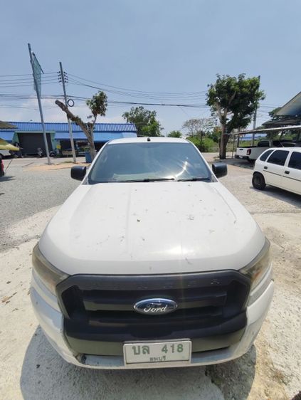 Ford Ranger 2017 2.2 Standard XL Pickup ดีเซล ไม่ติดแก๊ส เกียร์ธรรมดา ขาว รูปที่ 2