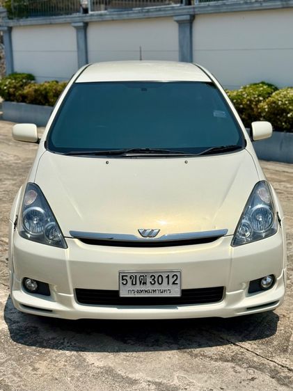 Toyota Wish 2005 2.0 Q Sport Touring II Utility-car เบนซิน ไม่ติดแก๊ส เกียร์อัตโนมัติ ขาว รูปที่ 3