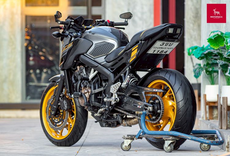 Honda CB650F ABS ปี2018 สีเทาล้อทอง วิ่ง27,000Km. ท่อBurnout รูปที่ 4