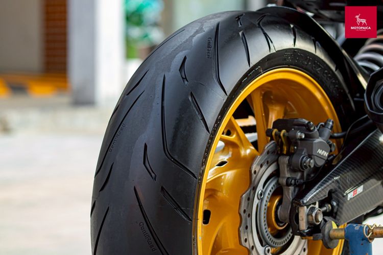 Honda CB650F ABS ปี2018 สีเทาล้อทอง วิ่ง27,000Km. ท่อBurnout รูปที่ 15