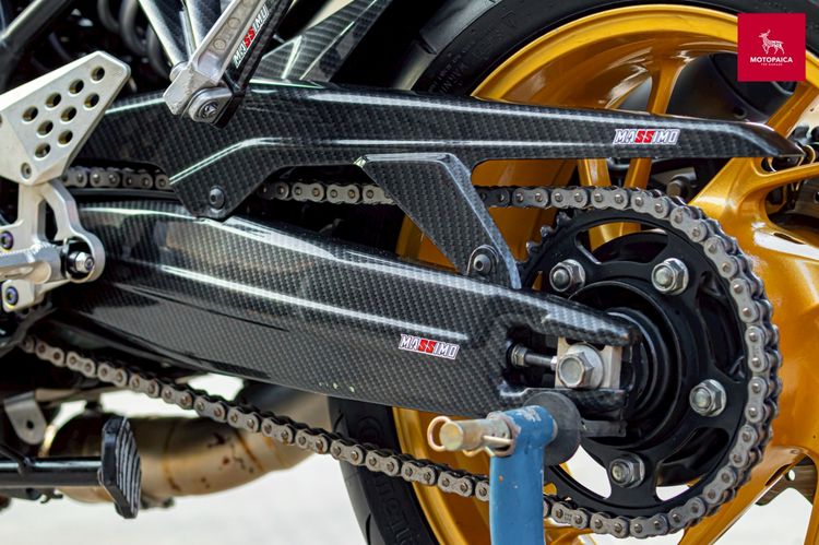 Honda CB650F ABS ปี2018 สีเทาล้อทอง วิ่ง27,000Km. ท่อBurnout รูปที่ 9