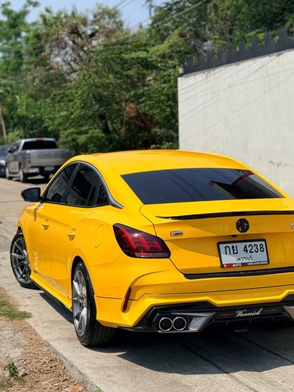MG MG5 2021 1.5 X Sedan เบนซิน ไม่ติดแก๊ส เกียร์อัตโนมัติ เหลือง รูปที่ 4