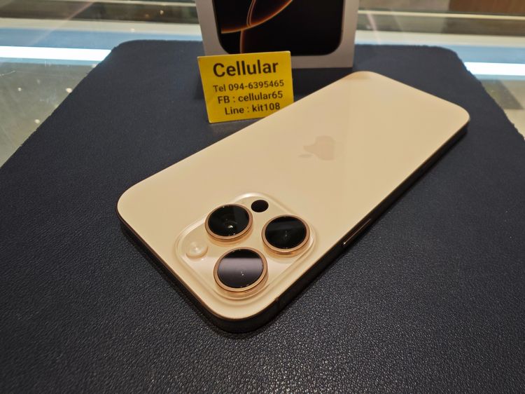 iPhone 16 Pro Max 256GB Batt90 สภาพสวย เครื่องไทย ครบกล่อง รูปที่ 3