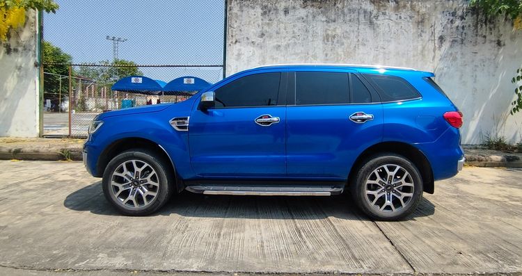 Ford Everest 2020 2.0 Titanium Utility-car ดีเซล เกียร์อัตโนมัติ น้ำเงิน รูปที่ 2