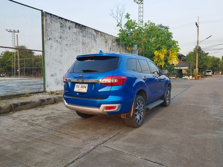 Ford Everest 2020 2.0 Titanium Utility-car ดีเซล เกียร์อัตโนมัติ น้ำเงิน