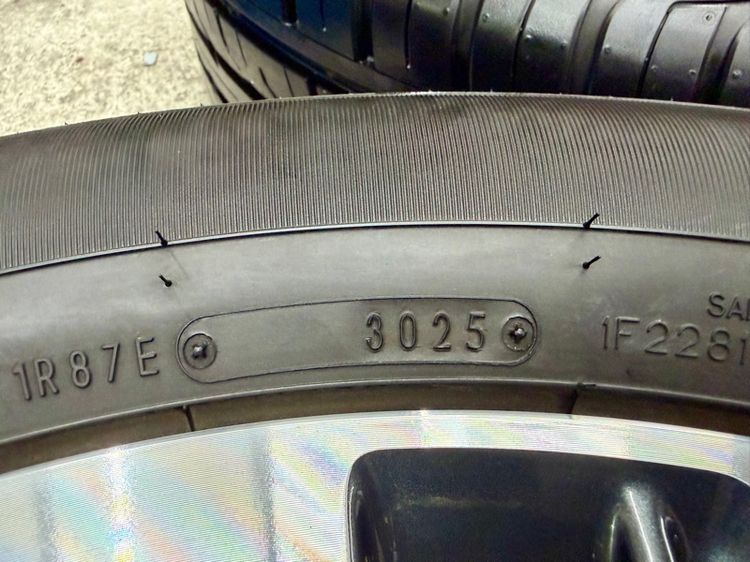 ล้อแม็ก TOYOTA LEGENDER ขอบ 20” ถอดป้ายแดง ยาง DUNLOP 265-50R20 ปี 25 ตุ่มหน้ายางยังอยู่ครบ รูปที่ 9