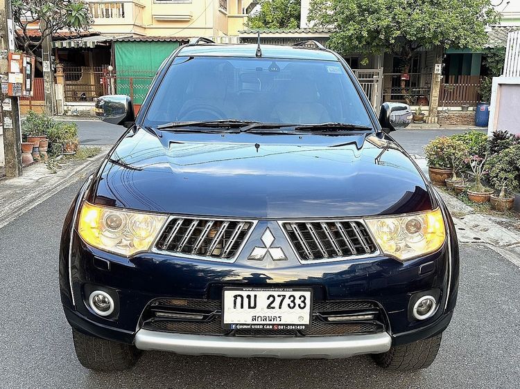 รถ Mitsubishi Pajero Sport 2.5 GT 4WD สี น้ำเงิน