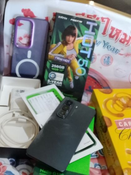Infinix hot 50 pro ram8rom256 ครบกล่อง รูปที่ 3