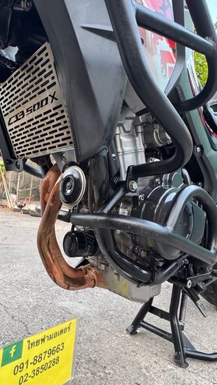 HONDA CB500Xไฟหน้า LED เครื่องดีมาก สีสวยมาก ต้องมาดูของจริงเลขทะเบียนสวย 2354 ก ท ม มีสถานที่ให้ทดลองขับขี่ก่อนซื้อ รูปที่ 9