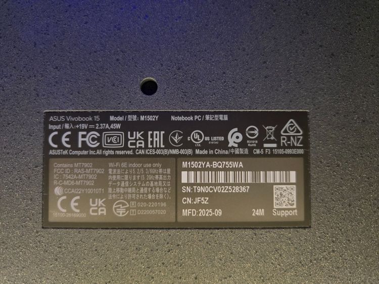ASUS Vivobook 15 M1502Y รูปที่ 3