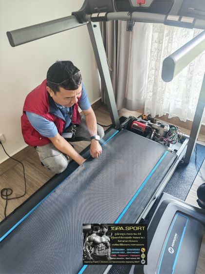 ช่างเปลี่ยนสายพานลู่วิ่งไฟฟ้าHorizon​TR5.0.ช่างซ่อมลู่วิ่งไฟฟ้าสายไหม34​ ซ่อมได้ทุกรุ่น​ทุกยี่ห้อ​ทุกอาการ​บริการถึงบ้านท่านทั่วไทย รูปที่ 3