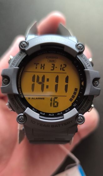 Casio​ AE-1500WH-8BV  สีเทา สภาพใหม่มาก 