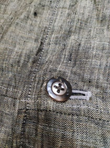 เชิ้ต BURBERRY'S🧥🇮🇹ลินิน วินเทจ รูปที่ 9