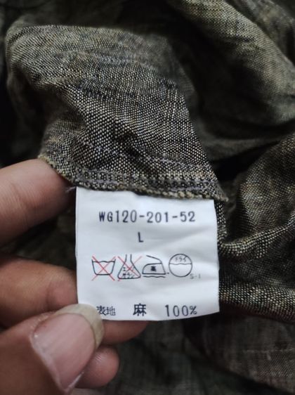 เชิ้ต BURBERRY'S🧥🇮🇹ลินิน วินเทจ รูปที่ 16