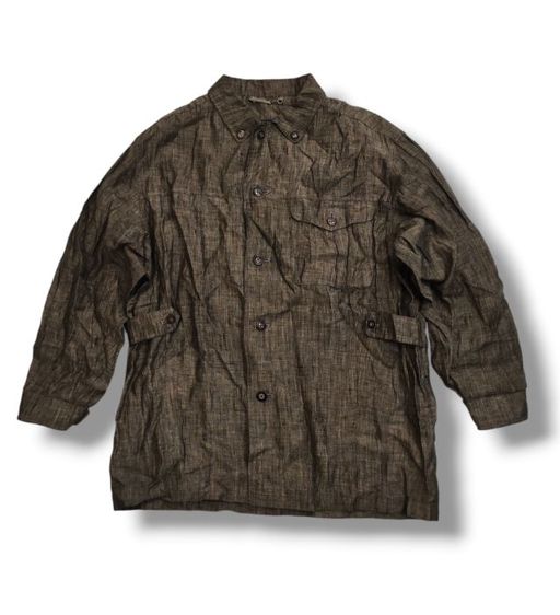 เชิ้ต BURBERRY'S🧥🇮🇹ลินิน วินเทจ รูปที่ 2