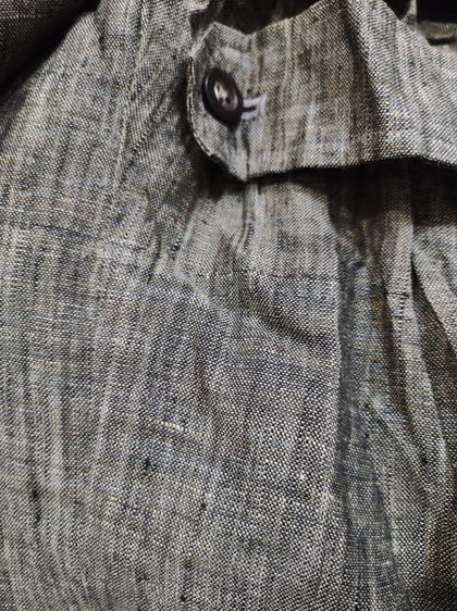 เชิ้ต BURBERRY'S🧥🇮🇹ลินิน วินเทจ รูปที่ 10