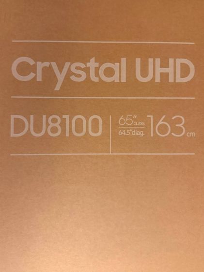 65" Crystal UHD DU8100 4K Tizen OS Smart TV รูปที่ 4