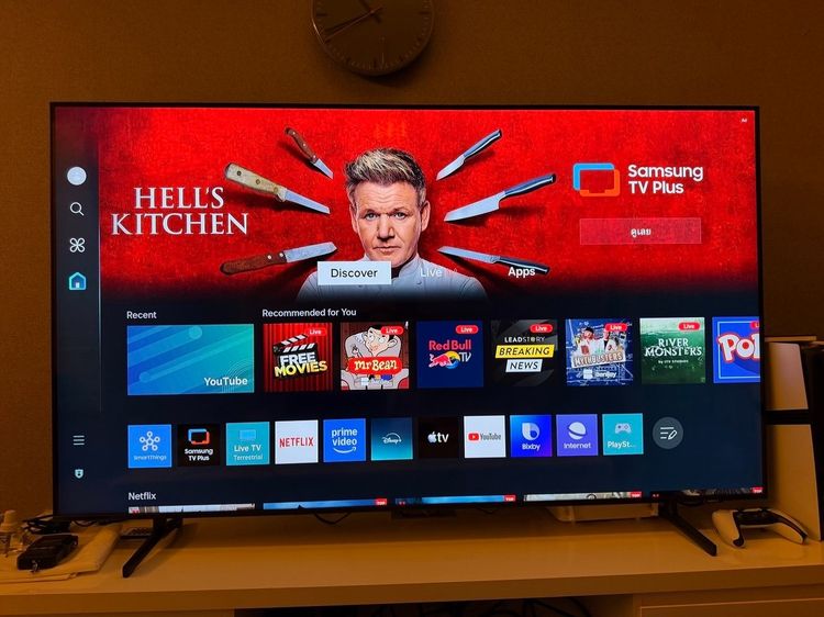 65" Crystal UHD DU8100 4K Tizen OS Smart TV รูปที่ 7