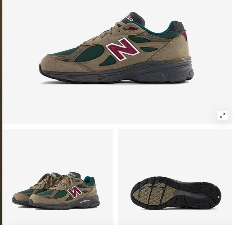 New Balance 990 v3 Made in USA รูปที่ 8