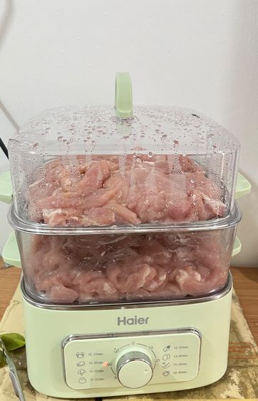 หม้อไฟฟ้าอเนกประสงค์ หม้อนึ่งไฟฟ้า 2 ชั้น รูปที่ 2