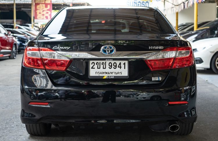 Toyota Camry 2012 2.5 Hybrid Premium Sedan ไฮบริด ไม่ติดแก๊ส เกียร์อัตโนมัติ ดำ รูปที่ 4