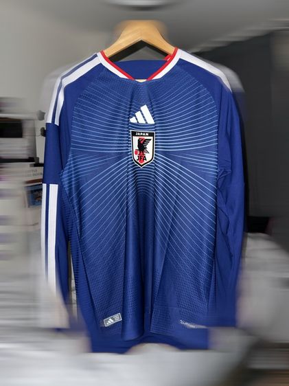 ไม่ระบุ นำเงินเข้ม ชุดฟุตบอล Adidas Japan 2026 home player long sleeve jersey
