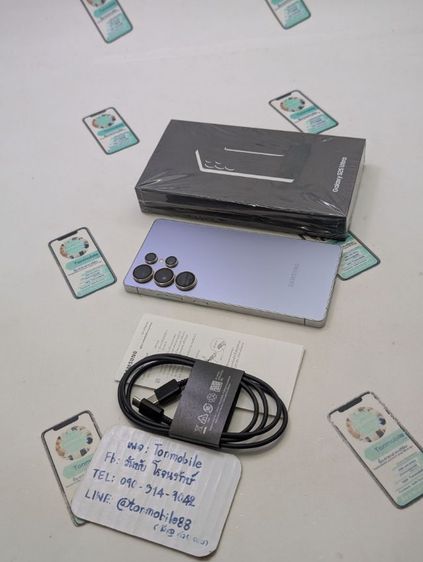 ขาย เทิร์น Samsung Galaxy S25 Ultra 256 Gb Blue ศูนย์ไทย สภาพสวย อุปกรณ์ครบยกกล่อง ประกันเหลือ 2 เดือน ถูกๆ เพียง 25,990 บาท ครับ