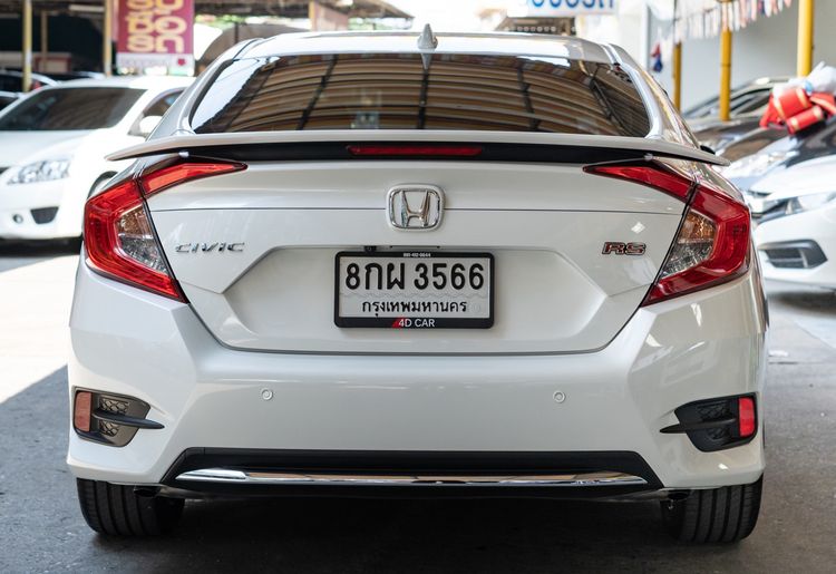 Honda Civic 2019 1.5 Turbo RS Sedan เบนซิน ไม่ติดแก๊ส เกียร์อัตโนมัติ ขาว รูปที่ 4
