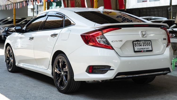 Honda Civic 2019 1.5 Turbo RS Sedan เบนซิน ไม่ติดแก๊ส เกียร์อัตโนมัติ ขาว รูปที่ 3