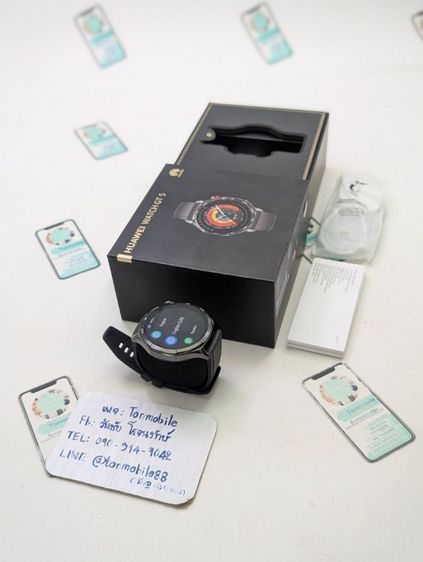 ขาย เทิร์น Huawei Watch Gt 5 46MM ศูนย์ไทย อุปกรณ์ครบยกกล่อง เพียง 2,990 บาท เท่านั้น ครับ