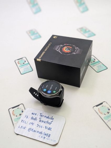 ขาย เทิร์น Huawei Watch Gt 5 46MM ศูนย์ไทย อุปกรณ์ครบยกกล่อง เพียง 2,990 บาท เท่านั้น ครับ รูปที่ 2