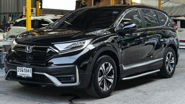 Honda CR-V 2021 2.4 S Utility-car เบนซิน ไม่ติดแก๊ส เกียร์อัตโนมัติ ดำ รูปที่ 2