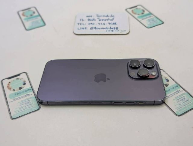 ขาย เทิร์น iPhone 14 Pro Max 1TB ศูนย์ไทย สภาพสวย อุปกรณ์ครบยกกล่อง สุขภาพแบต 77 เพียง 19,990 บาท ครับ  รูปที่ 7