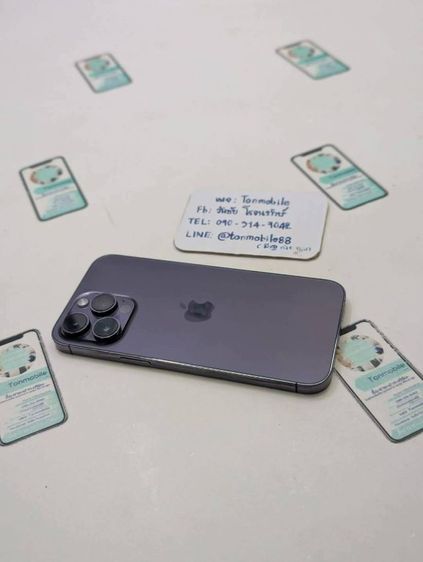 ขาย เทิร์น iPhone 14 Pro Max 1TB ศูนย์ไทย สภาพสวย อุปกรณ์ครบยกกล่อง สุขภาพแบต 77 เพียง 19,990 บาท ครับ  รูปที่ 4