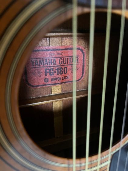 Yamaha FG180 ป้ายแดง พร้อม hard case  รูปที่ 2