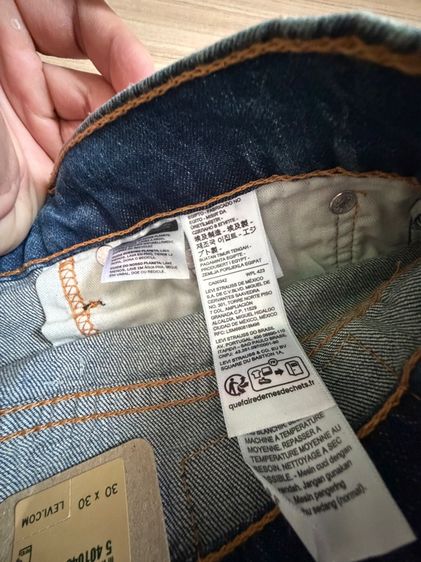 Levi 527 Slim Bootcut W30L30 ของใหม่ ป้ายยังไม่แกะ ไม่เคยซัก  รูปที่ 3