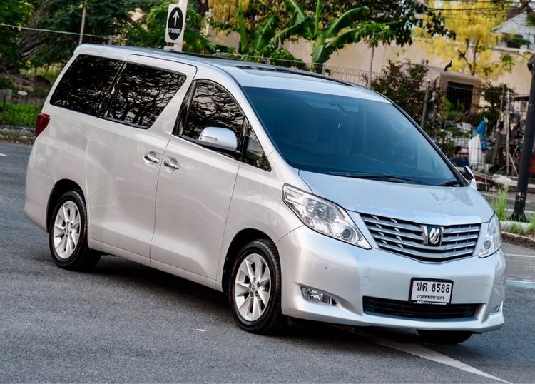 Toyota Alphard 2009 2.4 V Van เบนซิน ไม่ติดแก๊ส เกียร์อัตโนมัติ บรอนซ์เงิน รูปที่ 3