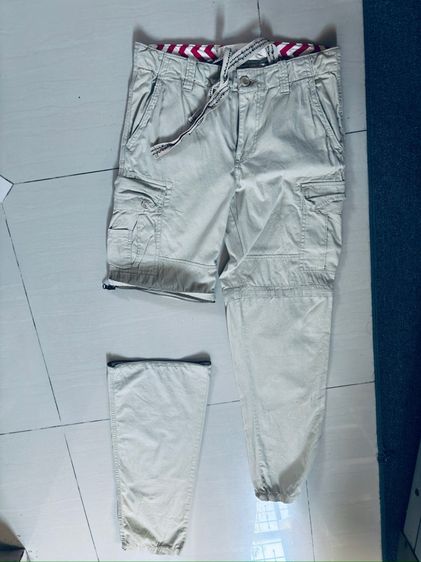 กางเกง2in1 ขาสั้นขาวยาวในตัวเดียวกัน รูปที่ 6