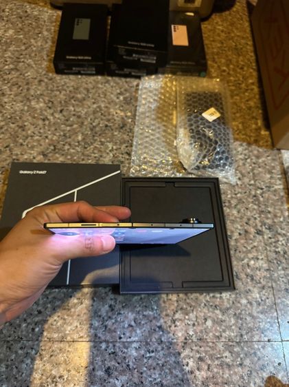 ขายSamsungFold7สีใหม่Jet Black512กิ๊กยกกล่องอีมี่ตรงจอกางสุดสวยๆหายากมากๆสูนTrueใช้งานดีทุกๆฟังชั่นถูกๆ รูปที่ 3