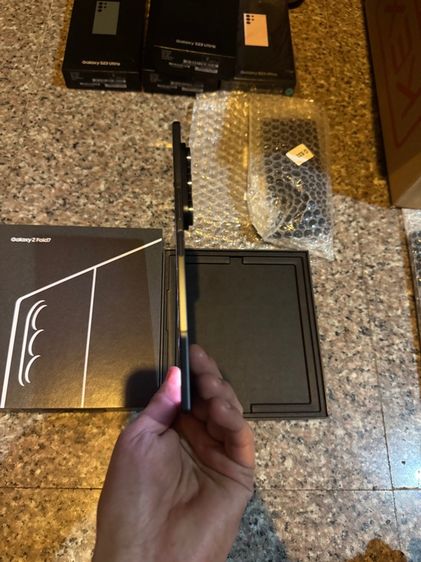 ขายSamsungFold7สีใหม่Jet Black512กิ๊กยกกล่องอีมี่ตรงจอกางสุดสวยๆหายากมากๆสูนTrueใช้งานดีทุกๆฟังชั่นถูกๆ รูปที่ 6