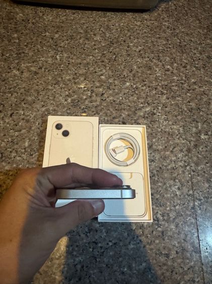 ขายไอโฟน13สีหายากStar Light 128กิ๊กยกกล่องอุปกรยังไม่แกะเครื่องเดิมๆหายากมากสภาพนี้สูนTrueสภาพสวยๆใช้งานดีทุกๆฟังชั่นถูกมากๆ รูปที่ 3