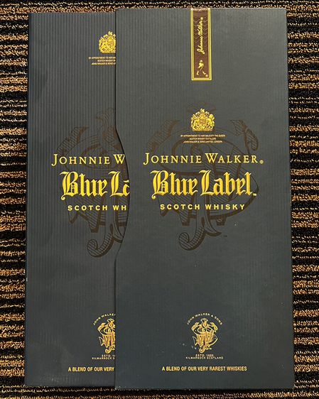 ขวดเปล่า Johnnie Walker Blue Labl ครบชุด - กล่องเปล่า - ขวดเปล่า รูปที่ 4
