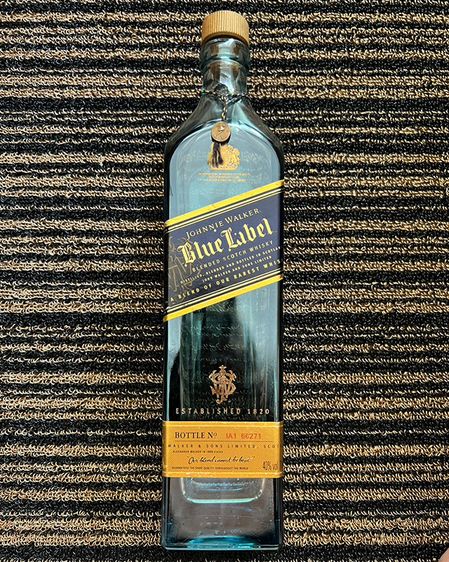 ขวดเปล่า Johnnie Walker Blue Labl ครบชุด - กล่องเปล่า - ขวดเปล่า รูปที่ 5