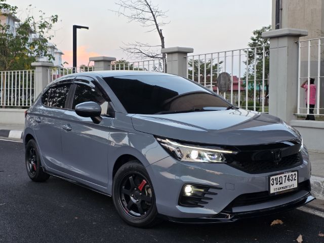 Honda City 2022 1.0 S+ Sedan เบนซิน ไม่ติดแก๊ส เกียร์อัตโนมัติ เทา รูปที่ 3